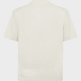 KNOWLEDGE COTTON APPAREL Organic Cotton Knitted Polo GOTS/Vegan - Herre - Egret