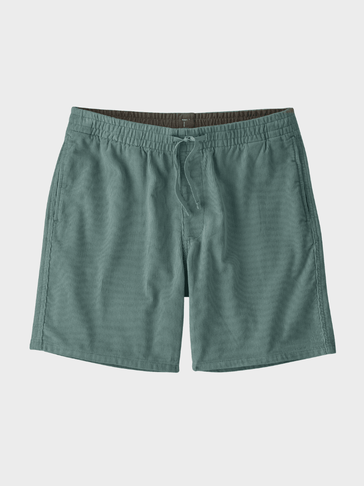 Corduroy Volley Shorts - Herre - Blue Sage (blå) - Gumpel & Co