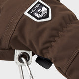 Army Leather Heli Mitt Skivanter - Unisex - Espresso