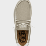 Hey Dude Wally Braided - Herre - Off White