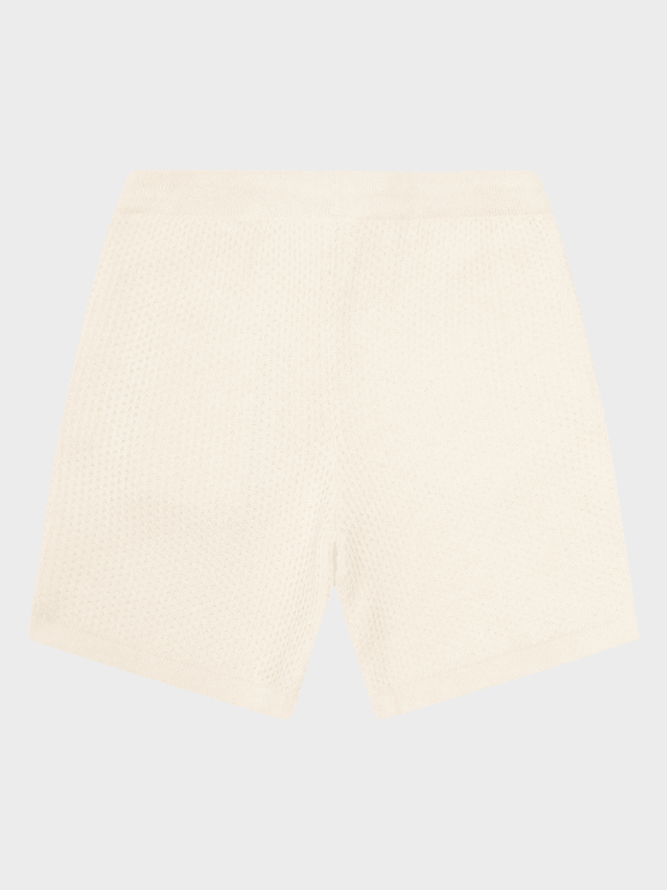 KNOWLEDGE COTTON APPAREL POSEY Shorts - Dame - Egret