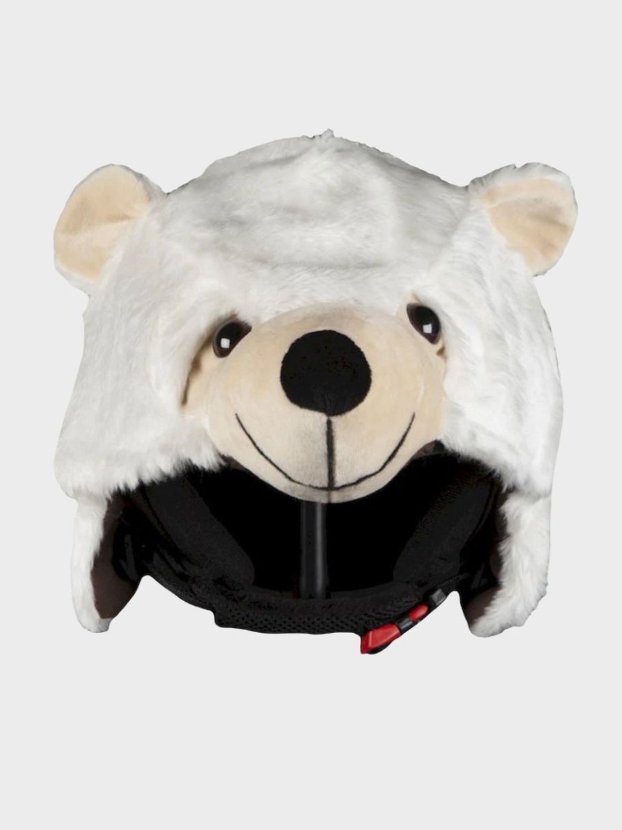 Overtræk til skihjelm - Isbjørn - Gumpel & Co