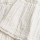 SUPERDRY Cheesecloth Tiered Mini Nederdel - Dame - Off White