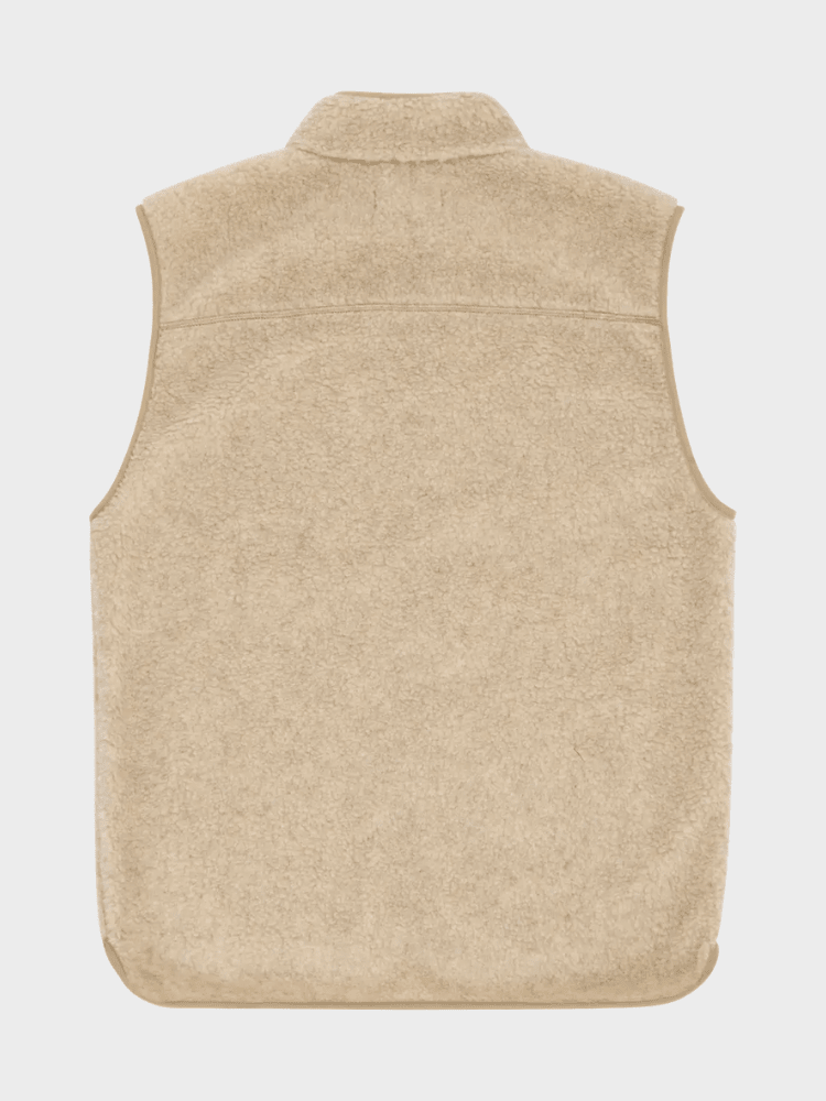 Heroes Wool Fleece Vest - Herre - Natural - Gumpel & Co