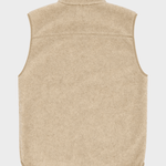 Heroes Wool Fleece Vest - Herre - Natural - Gumpel & Co
