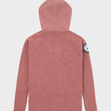 Boiled Hoodie Laced - Dame - Peony Pink