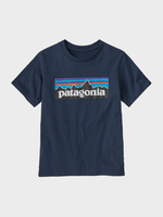 P6 Logo Tshirt - Børn - New Navy