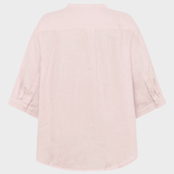KNOWLEDGE COTTON APPAREL Hørskjorte - Dame - Pale Pink