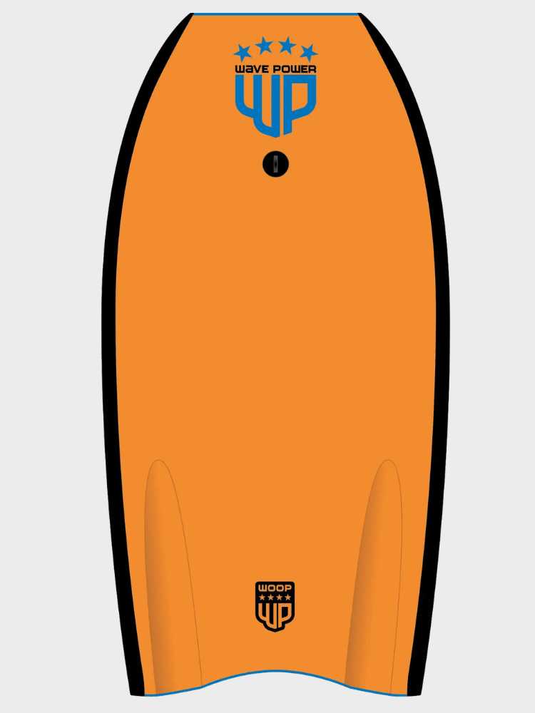 Woop Boogie Wave Power Bodyboard - Unisex - Blue Tangerine - Gumpel & Co