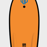 Woop Boogie Wave Power Bodyboard - Unisex - Blue Tangerine - Gumpel & Co