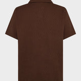 Structure polo - Herre - Shaved Chocolate