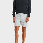 Morris Fenix Seersucker Shorts - Blue