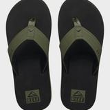 The Layback Klipklapper - Herre - Black/Olive - Gumpel & Co