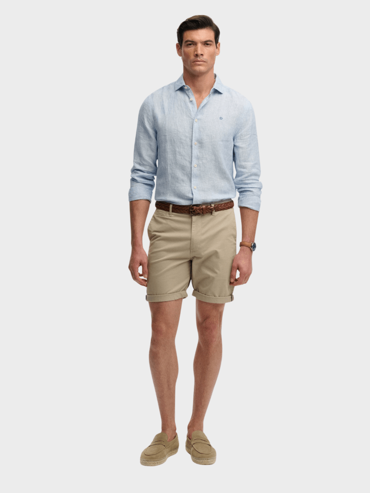 SUPERDRY Premium Regular Chino Shorts - Herre - Sandstone Brown