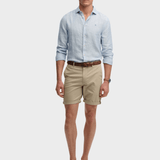 SUPERDRY Premium Regular Chino Shorts - Herre - Sandstone Brown
