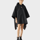 Hunter Packable Poncho - Unisex - Sort - Gumpel & Co