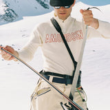 Hero's Hide Half Zip - Herre - Natural/Logo