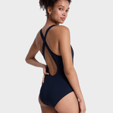 Roxy Active Solid Basic One Piece Bikini & badedragt - Dame - Anthracite - Gumpel & Co