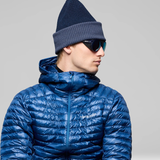 /29 heavy merinoUll contrast Hue - Unisex - Indigo Night Melange