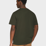 Badge T shirt - Herre - Forrest Night - Gumpel & Co