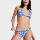 Printed Essentials Classic tie side Bikini Underdel - Dame - Dutch Blue Flower Soul Small - Gumpel & Co