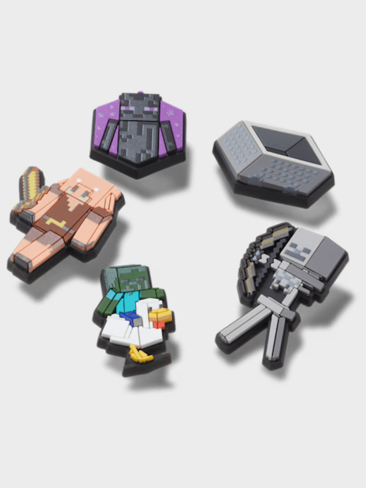 Crocs 5 Pack Jibbits - Minecraft