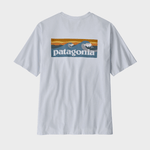 Patagonia Responsibili Tshirt - Herre - Boardshort Logo / Hvid