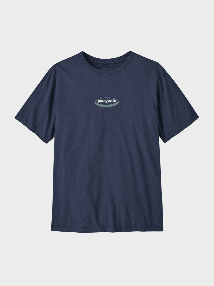 95 Oval Logo Tshirt - Herre - New Navy / Kaleido - Gumpel & Co