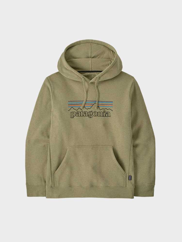 Patagonia P6 Logo Uprisal Hoody - Herre - Gumtree Green
