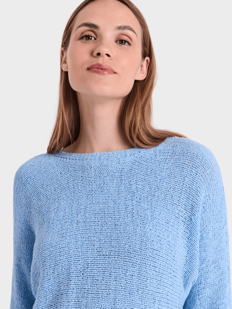 Freequent Tapper Bluse - Dame - BLUE BELL