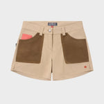 W 5 Inch Field Shorts - Dame - Desert / Tan - Gumpel & Co
