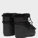 Icon Low Faux Fur - Dame - Black