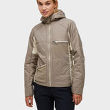 Freelight Reversible Midlayer med Hætte - Dame - Sand Fog / Avid Beige