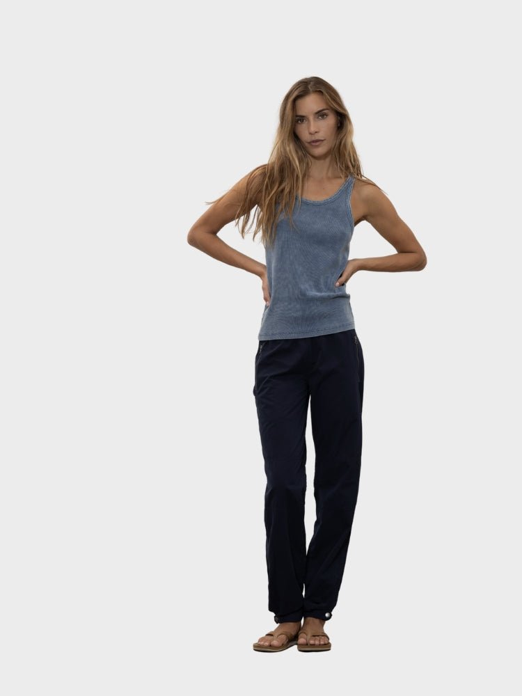 BLUE SPORTSWEAR Delia denim Tank Top - Dame - Denim Blue