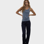 BLUE SPORTSWEAR Delia denim Tank Top - Dame - Denim Blue
