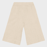 KNOWLEDGE COTTON APPAREL Culotte Shorts - Dame - Yarndyed - Light feather gray