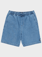 Larry Denim Shorts i Fløjl - Herre - Ocean Wash