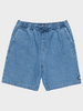 Larry Denim Shorts i Fløjl - Herre - Ocean Wash