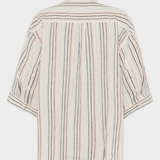 KNOWLEDGE COTTON APPAREL Stibet skjortebluse - Dame - Multi color stripe