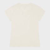 Linen Tee - Dame - Natural - Gumpel & Co