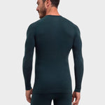 Mens Thermozone Long - sleeve shirt Wool - Tech - Holly - Gumpel & Co