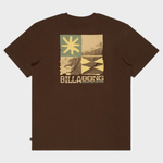 Billabong Good Times T Shirt - Herre - Dark Brown