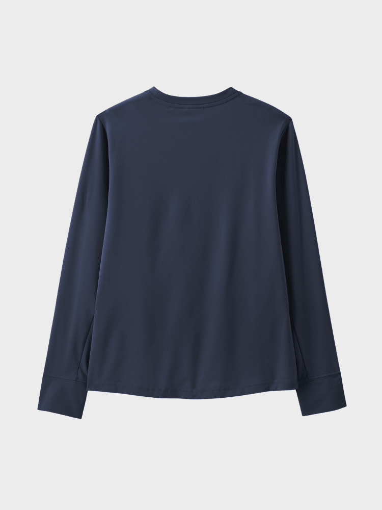 K's L/S Kasket SW T Skjorte - Unisex - Boardshort Logo / New Navy - Gumpel & Co