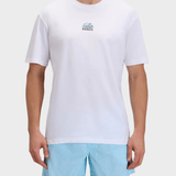 Sundek Tidal Surfer Printer Tshirt - Herre - White