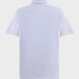 Breeze comfort corduroy short sleeve shirt - Herre - Vintage Indigo