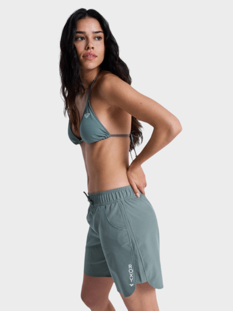 Roxy Wave 7 Inch Badshorts - Dame - Agave Green - Gumpel & Co