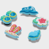 Crocs 5 Pack Jibbits - Beach Time