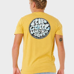 Wettie Passage Icon T shirt - Herre - Ochre - Gumpel & Co