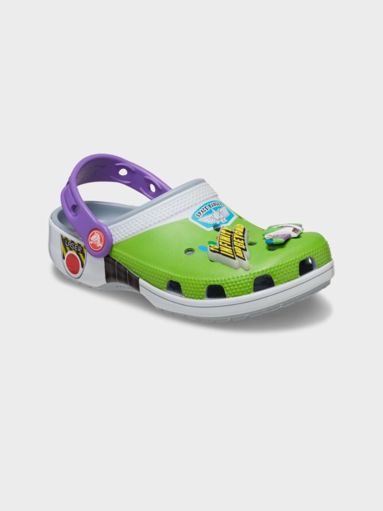 Toy Story Buzz Classic Clog Kids Crocs - Børn - Blue Grey - Gumpel & Co