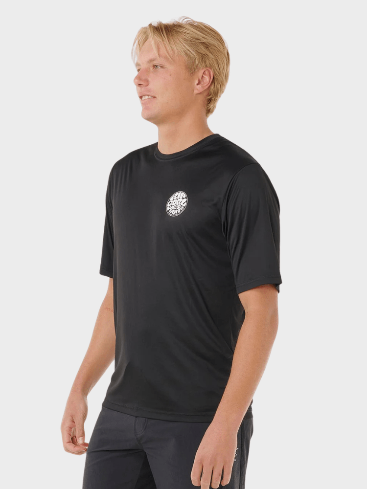 Rip Curl Icons Of Surflite UPF S/S UV trøjer - Herre - Black